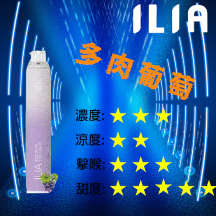 拋棄式電子煙 一次性電子煙 哩亞6500口 拋棄式6500口 多肉葡萄