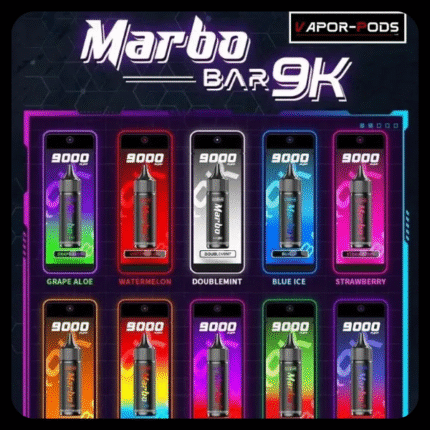MarboBar9000 Puffs 一次性電子煙 600mAh可充電 14ml大容量 #泰國熱銷  拋棄式電子煙